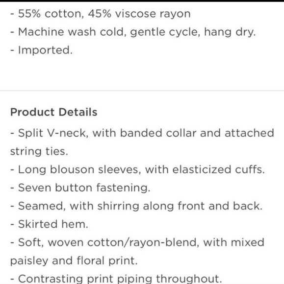 Old Navy Plus Peasant Blouse - Picture 9 of 9